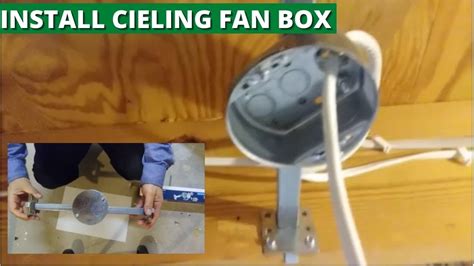 electrical fan box installation